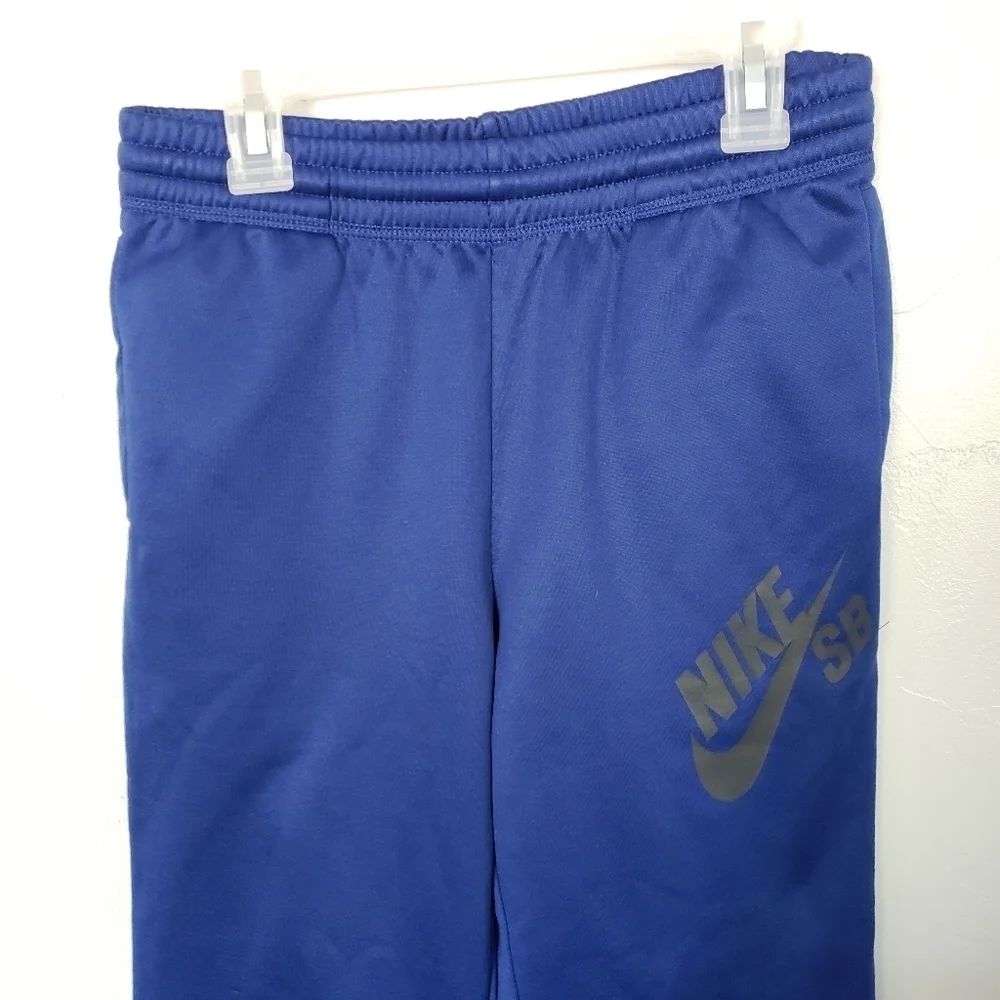 Nike SB Boys Large Royal Blue Sweat Pants Skateboarding